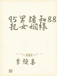 95男猪和88龙女姻缘