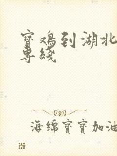 宝鸡到湖北物流专线封面