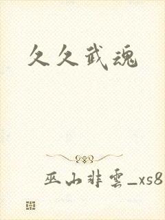 久久武魂封面