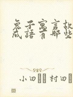 兔子寓言故事的成语有哪些封面