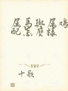 属马与属鸡的婚配怎么样