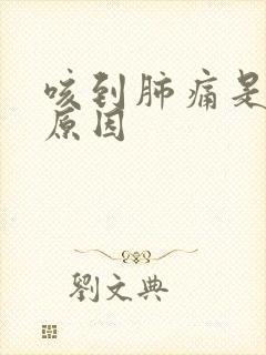 咳到肺痛是什么原因