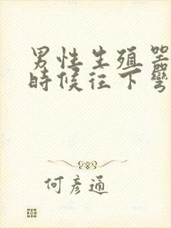 男性生殖器硬的时候往下弯