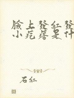 脸上发红发痒有小疙瘩是什么原因