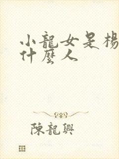 小龙女是杨过的什么人