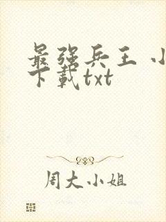 最强兵王 小说下载txt