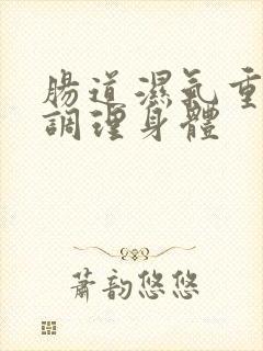 肠道湿气重怎样调理身体