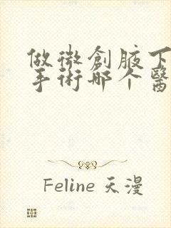 做微创腋下异味手术哪个医院好