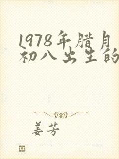 1978年腊月初八出生的人命运封面