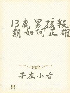 13岁男孩叛逆期如何正确引导