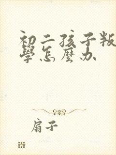 初二孩子叛逆厌学怎么办