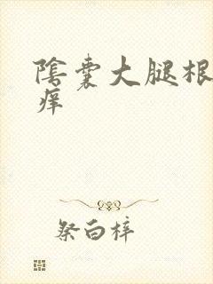 阴囊大腿根部瘙痒