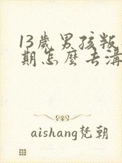 13岁男孩叛逆期怎么去沟通