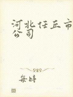 河北任丘市物流公司封面