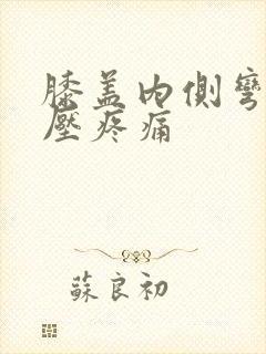 膝盖内侧弯曲按压疼痛