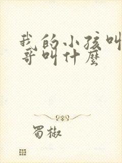 我的小孩叫我表哥叫什么