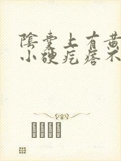 阴囊上有黄豆大小硬疙瘩不痛不痒