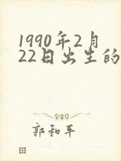 1990年2月22日出生的人命运