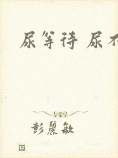 尿等待 尿不尽封面