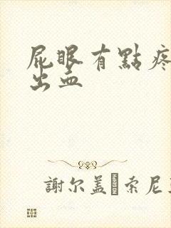 屁眼有点疼有点出血封面