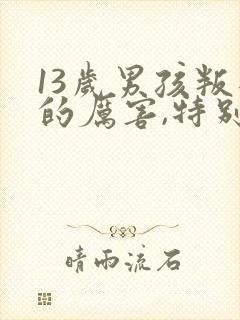 13岁男孩叛逆的厉害,特别讨厌父母