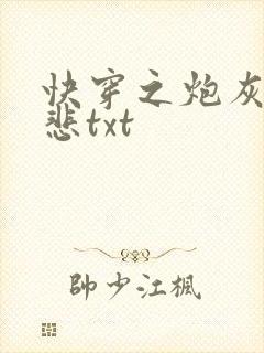 快穿之炮灰不伤悲txt封面