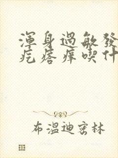 浑身过敏发红起疙瘩痒吃什么药