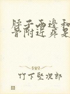 脖子两边和肩胛骨附近疼是怎么回事