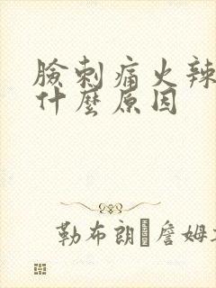 脸刺痛火辣泛红什么原因