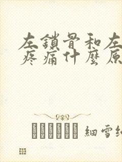 左锁骨和左肩膀疼痛什么原因封面