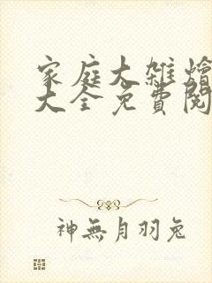 家庭大杂烩小说大全免费阅读封面