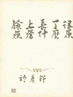 脸上长了很多小痤疮什么原因