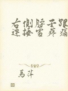 右侧脖子跟肩膀连接处疼痛