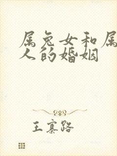 属兔女和属马男人的婚姻封面