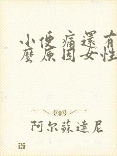 小便痛还有血什么原因女性封面