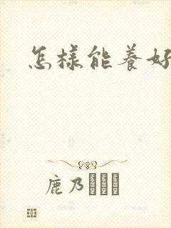 怎样能养好脾胃封面