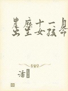 农历十一月十七出生女孩命运如何?