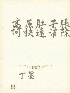 高原肚子胀气如何快速消除封面