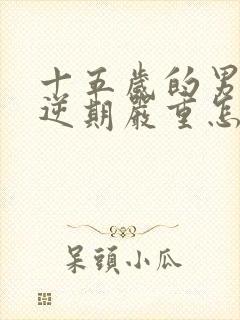 十五岁的男孩叛逆期严重怎么办