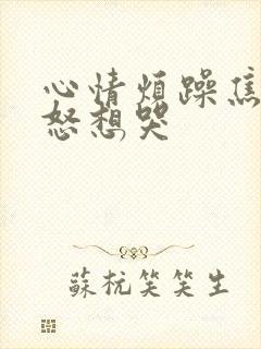 心情烦躁焦虑易怒想哭