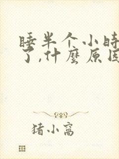 睡半个小时就醒了,什么原因