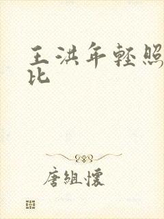 王洪年轻照片对比