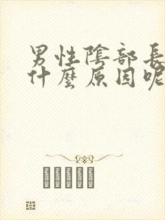 男性阴部长痘痘什么原因呢