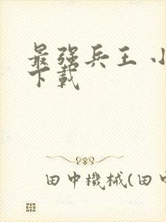 最强兵王 小说下载