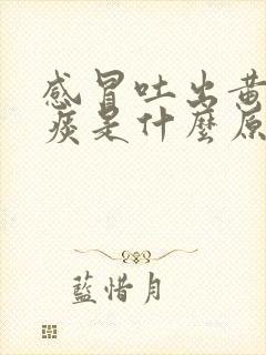 感冒吐出黄色的痰是什么原因呢?