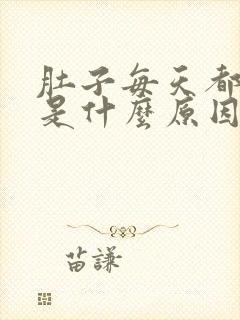 肚子每天都胀气是什么原因