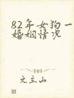 82年女狗一生婚姻情况