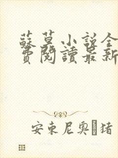 苏莫小说全文免费阅读最新章节