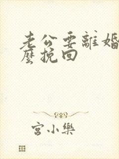 老公要离婚我怎么挽回