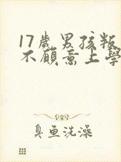 17岁男孩叛逆不愿意上学该咋办